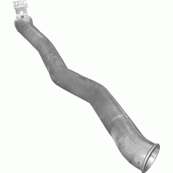 Труба вихлопна Сканія (SCANIA) P, R, T, R500 din 68692 (71.06) Polmostrow алюмінізірованний