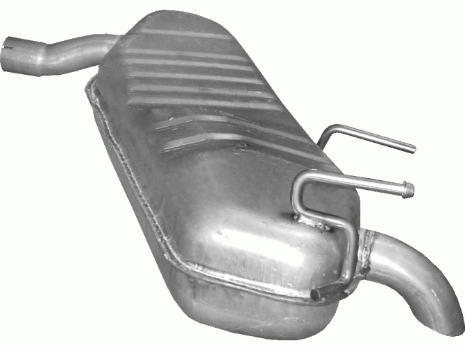 Глушитель Опель Сигнум (Opel Signum) 1.8 03-08 (17.73) Polmostrow
