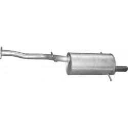 Глушитель Субару Форестер 4x4 2.0 02-08 (Subaru Forester 4x4 2.0 02-08) (46.16) Polmostrow алюминизированный