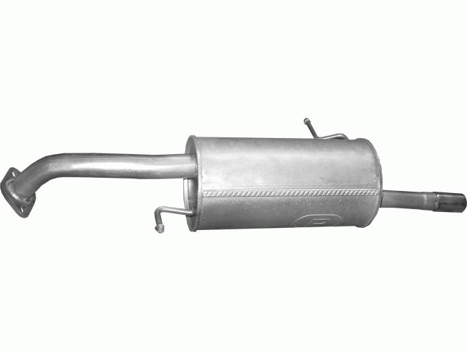 Глушник Мазда 323 (Mazda 323) 98-01 1.5 (12.194) Polmostrow