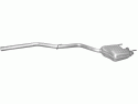 Глушитель Мерседес С250 (Mercedes С250) 2.5D 95-01 (13.186) Polmostrow