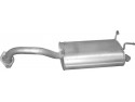 Глушитель Ниссан Примера (Nissan Primera) 02-07 2.0i-16V (15.242) Polmostrow