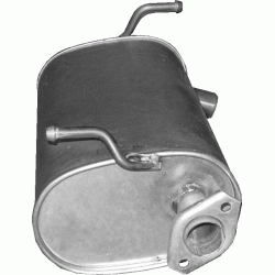 Глушитель Сузуки Джимни (Suzuki Jimny) 1.2 06-09 (25.55) Polmostrow алюминизированный