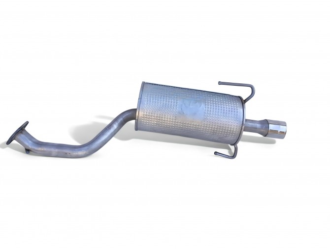 Глушитель Субару Легаси 2.0/2.5 (Subaru Legacy 2.0/2.5) (46.25) 98-03 Polmostrow