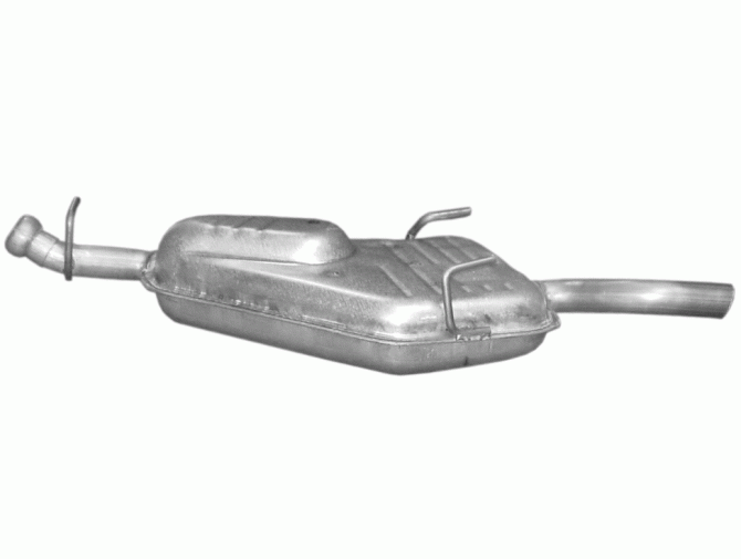 Глушник Сааб 9-3 (Saab 9-3) 2.0 94-03 (48.20) Polmostrow