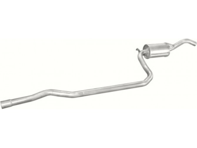 Резонатор Форд Фієста (Ford Fiesta) 91-92 1.3i kat (08.168) Polmostrow