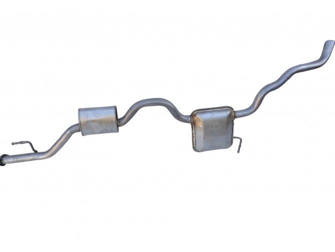 Резонатор Форд Сиерра (Ford Sierra) 2.0i 85-89 + (08.296) Polmostrow
