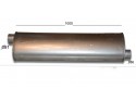 Глушитель Mersedes 817F/1117/1120 din 50374 00- (69.55) Polmostrow