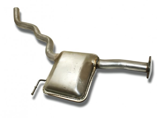 Резонатор Форд Сиерра (Ford Sierra) 89-94 2.0i kat (08.363) Polmostrow