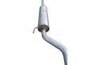 Резонатор Опель Вектра С (Opel Vectra C) 2.2i -16V 02-04 (17.321) Polmostrow