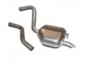 Глушник Форд Мондео (Ford Mondeo) 2.0 Di Turbo Diesel 00-04 (08.659) Polmostrow