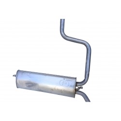 Глушитель Мерседес В124 (Mercedes W124) 85-93 200T-250TD 2.0/2.3/2.5 kombi (13.19) Polmostrow