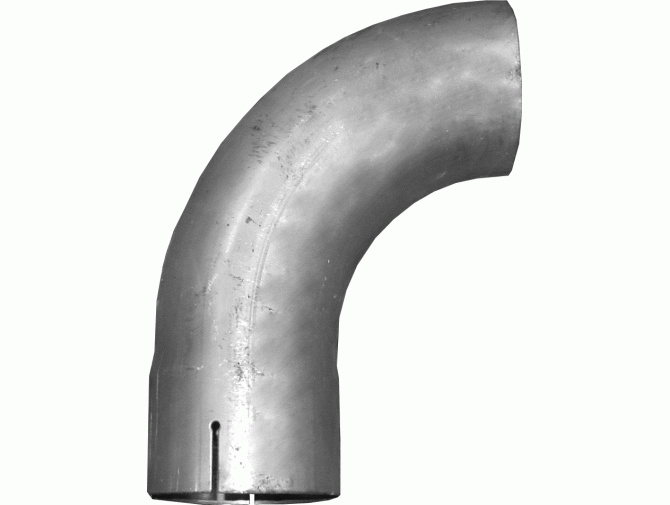 Труба выхлопная Man TGM/TGL (68.723) Polmostrow алюминизированный