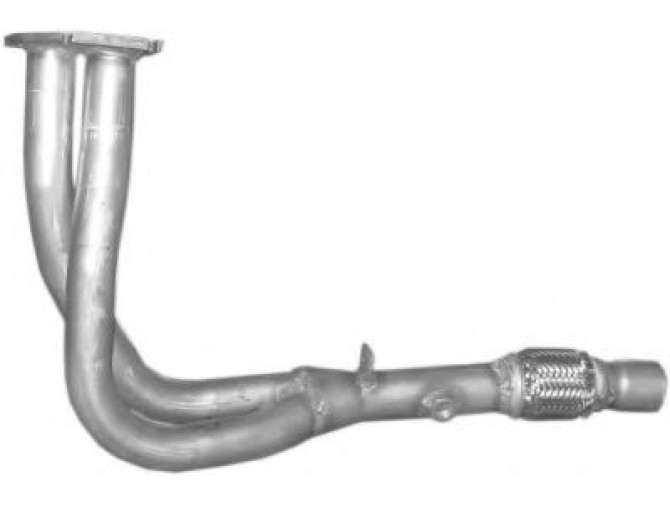Труба приймальна Опель Сінтра (Opel Sintra) 2.2i -16V 3.0i -24V 96-99 (17.621) Polmostrow