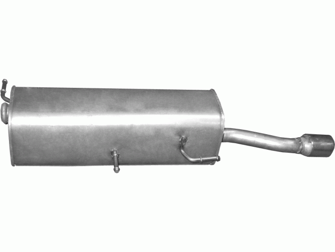 Глушитель Пежо 307 (Peugeot 307) 1.6i-16V 01- (19.206) Polmostrow