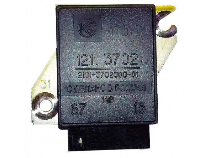 Регулятор напруги ВАЗ 2101-2107 (121.3702) (інтегралкі, реле зарядки, шоколадка) Калуга